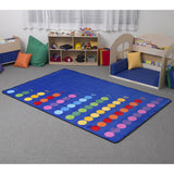 Learning Carpet: Counting Colour Dots – Rectangle Small