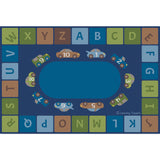 Learning Carpet: Alphabet Cars - Rectangle Small
