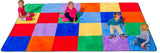 Learning Carpet: Colourful Grid – Rectangle Small