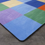 Learning Carpet: Colourful Grid – Rectangle Large