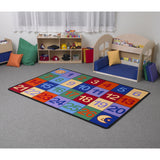 Learning Carpet: Colourful Number Grid 1-26 – Rectangle Small