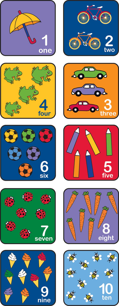 Learning Carpet: Let’s Learn How to Count Seating Squares – Set of 10