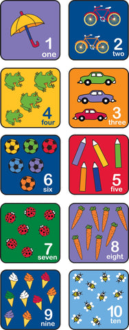 Learning Carpet: Let’s Learn How to Count Seating Squares – Set of 10