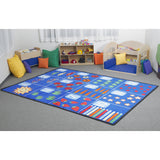 Learning Carpet: Counting 1 to 12 - Rectangle Large