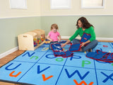 Learning Carpet: Upper & Lower ABC’s – Rectangle Large