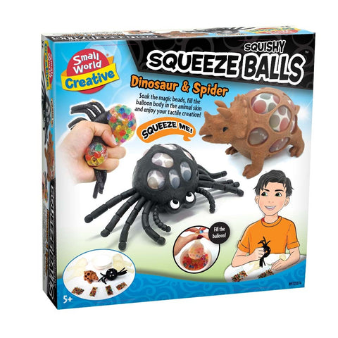 Squishy Squeeze Balls: Dinosaur & Spider