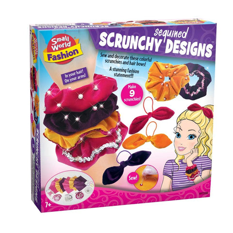 Sequined Scrunchy Designs