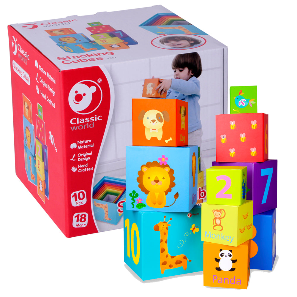 Stacking Cubes 10pc