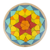 Mandala Blocks Wooden Puzzle 68pc