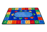 Learning Carpet: Cars Alphabet & Numbers - Rectangle Small