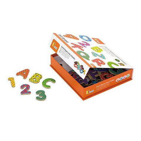 Colourful Magnetic Letters & Numbers 77pcs