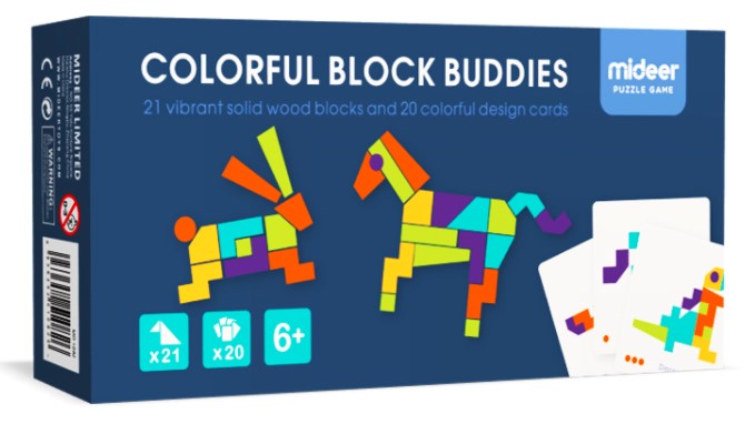 Colourful Block Buddies