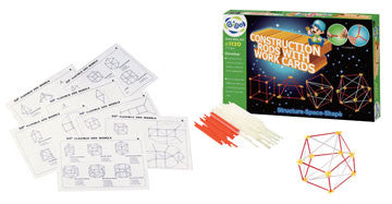 Construction Rods w Workcards 177pc - iPlayiLearn.co.za