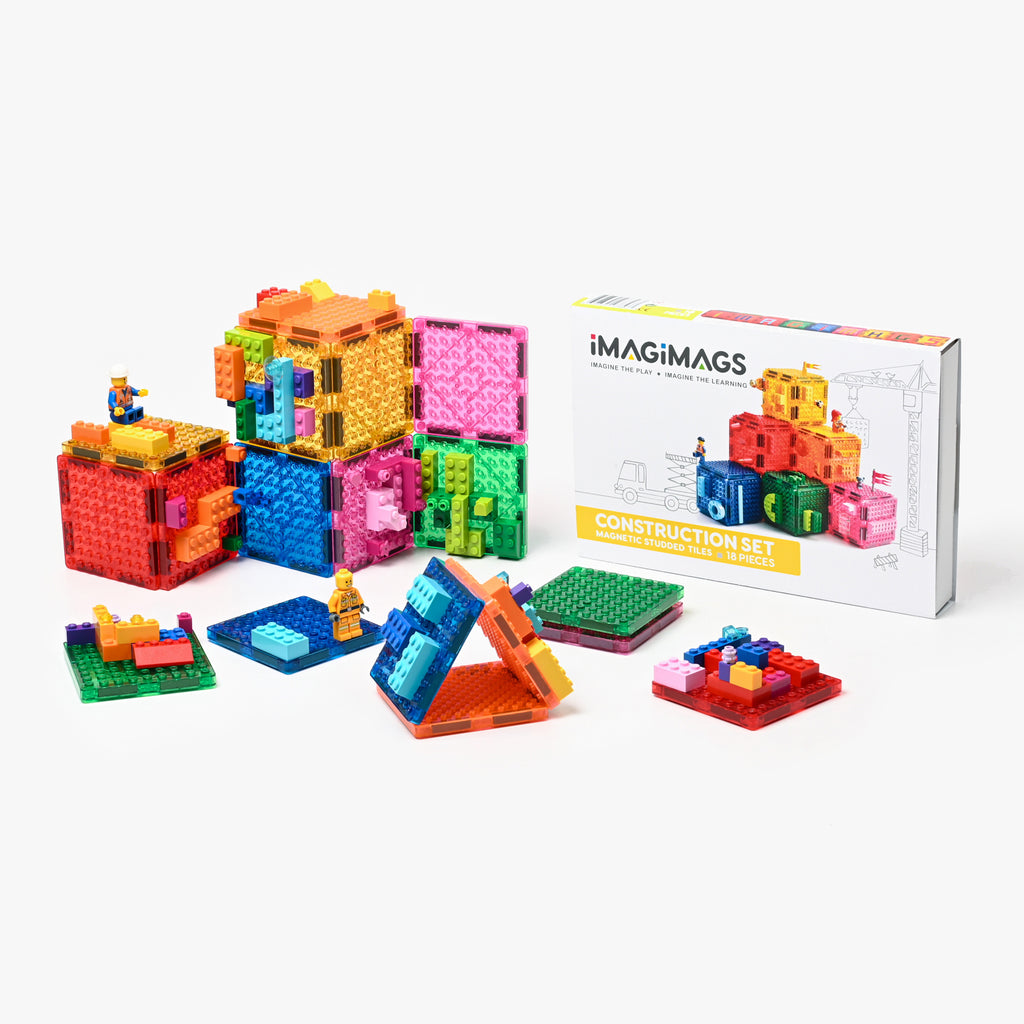 IMAGIMAGS: Construction Set 18pc