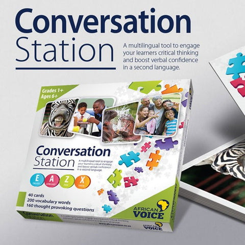 African Voice - Conversation Station - iPlayiLearn.co.za