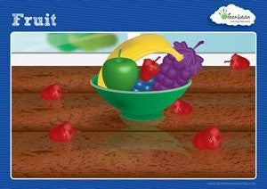 Activity Cards Fruit Counters (ages 5+) - iPlayiLearn.co.za