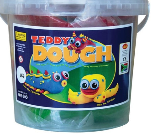 Teddy Dough 1kg Assorted Colours