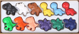 Beeswax Crayons: Cute Dinosaur 12 Colours