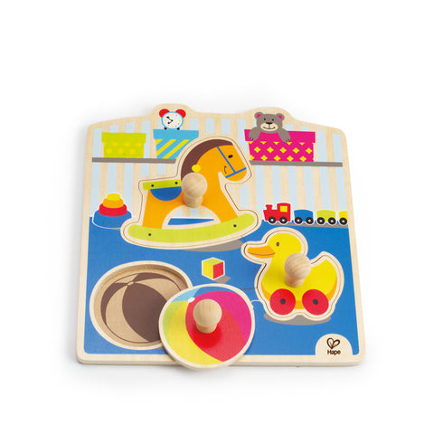 Knob Puzzle - My Toys 3pc - iPlayiLearn.co.za