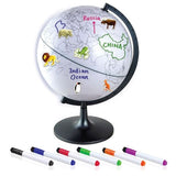 Colour My World Globe 28cm (with Static Stickers)