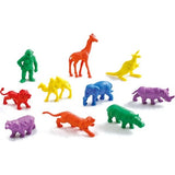 Wild Animal Counters 30pc Jar with Tweezer & Activity Guide