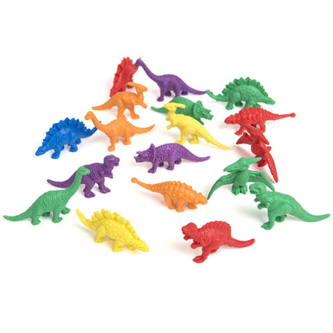 Counters Dinosaurs 6 Colours 128pc pbag