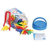 Dinosaur Counters 32pc Jar with Tweezer & Activity Guide