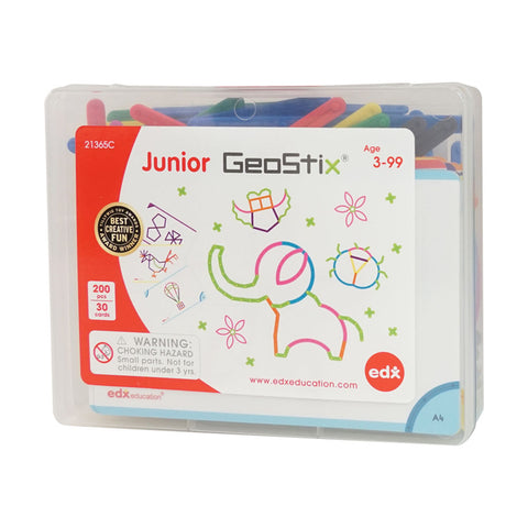 Junior Geostix Set with 30 Activity Cards 230pc