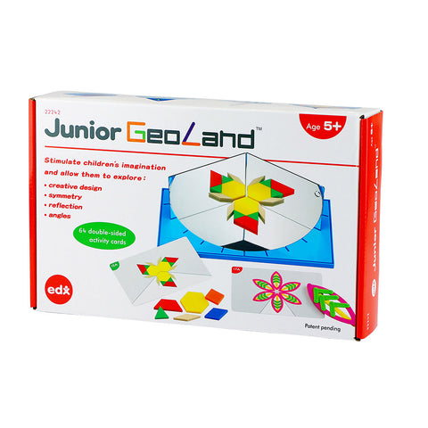Junior Geoland Mirror Set with Activity Cards 144pc