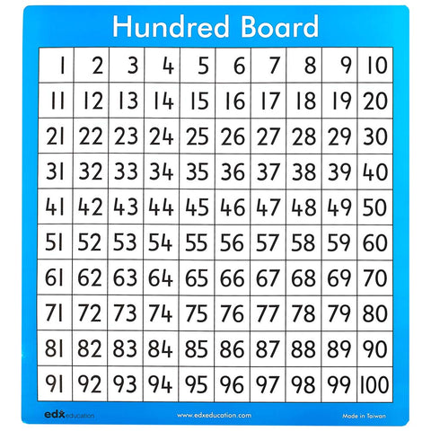 Hundred Board double-sided, GIANT, 102cm x 107cm 1pc