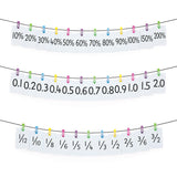 Peg Fractions Line Set 101pc