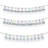 Peg Fractions Line Set 101pc