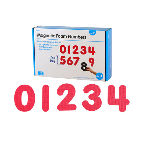 Magnetic Foam Numbers 10pc