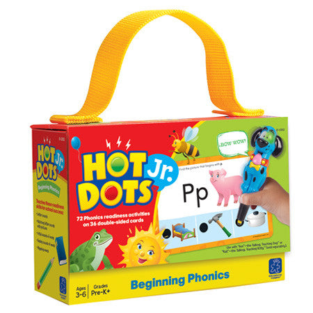 Hot Dots® Jr. Card Set Beginning Phonics - iPlayiLearn.co.za
 - 1