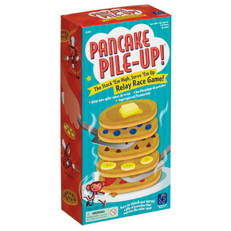 Pancake Pile-Up!™ Relay Game - iPlayiLearn.co.za
 - 1