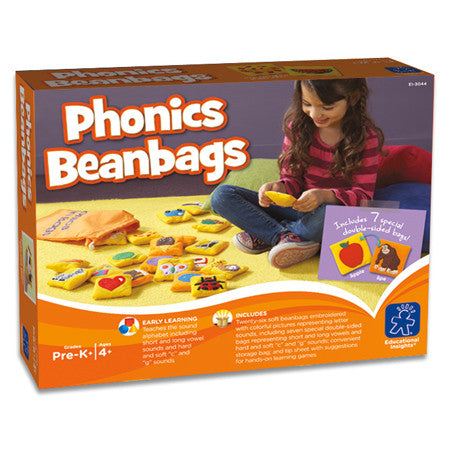 Phonics Bean Bags - iPlayiLearn.co.za