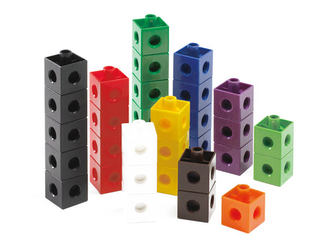 Linking Cubes 2cm 500pc polybag