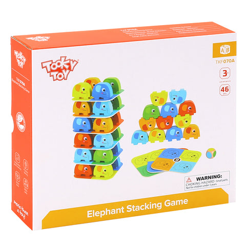 Elephant Stacking Game 46pc