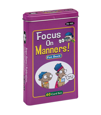 Focus on Manners! Fun Deck