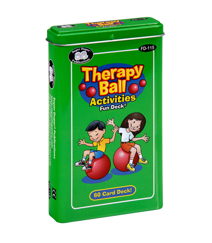Therapy Ball Activities Fun Deck