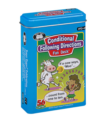 Conditional Following Directions Fun Deck