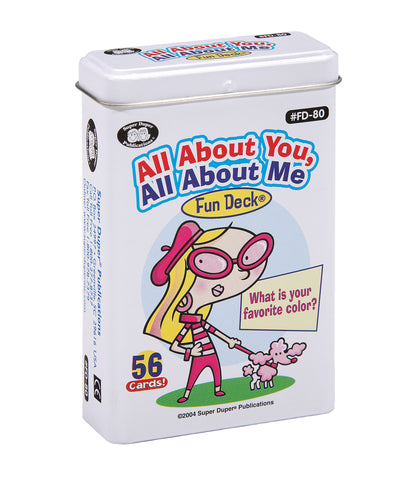 All About You, All About Me Fun Deck