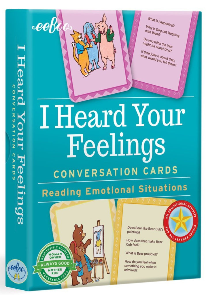 I Heard Your Feelings Conversation Cards: Reading Emotional Situations