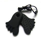 Comfort Chews Footprint Pendent