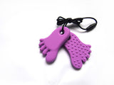 Comfort Chews Footprint Pendent