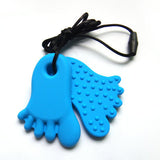 Comfort Chews Footprint Pendent