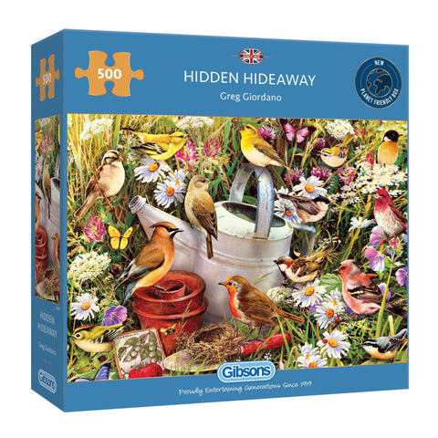 Gibsons - Hidden Hideaway Jigsaw Puzzle 500pc