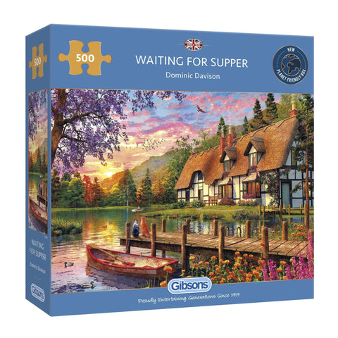Gibsons - Waiting for Supper Jigsaw Puzzle 500pc