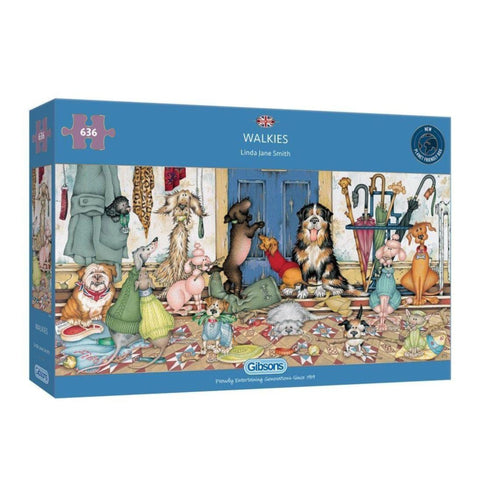 Gibsons - Walkies Jigsaw Puzzle 636pc