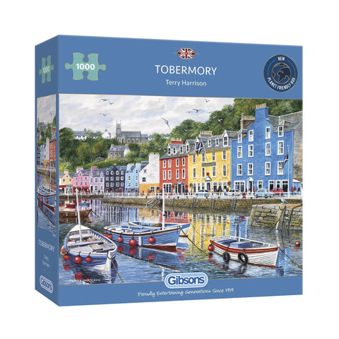 Gibsons - Tobermory Jigsaw Puzzle 1000pc